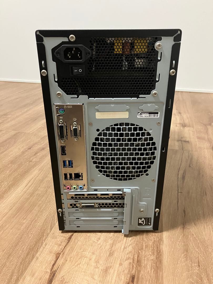 タワーPC(i5-8500,16GBメモリ,1TB SSD,GTX1060)