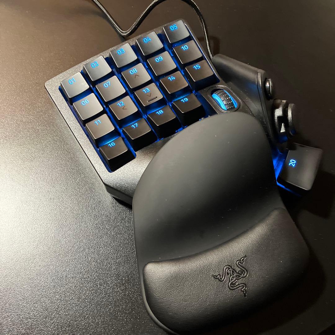 Razer Tartarus Pro 左手キーパッド ホイール付【ブラック】