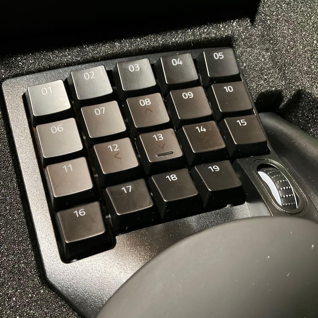 Razer Tartarus Pro 左手キーパッド ホイール付【ブラック】