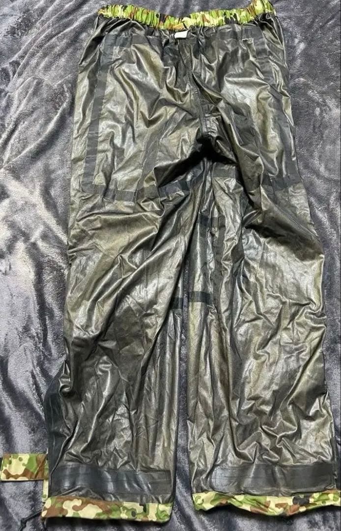 戦人senjin雨衣　レインウェア　サバゲー　自衛隊　戦闘服　迷彩　Mサイズ