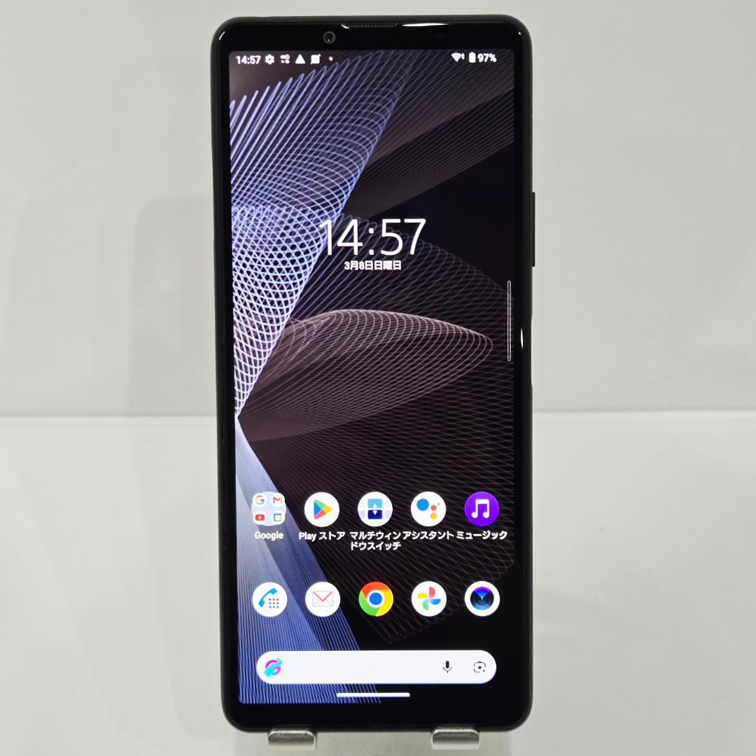 12 Xperia 10 ⅲ ブラック SIMフリー 美品