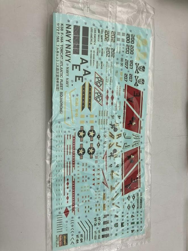 F-14A TOMCAT トムキャット　大西洋空母航空団　プラモデル