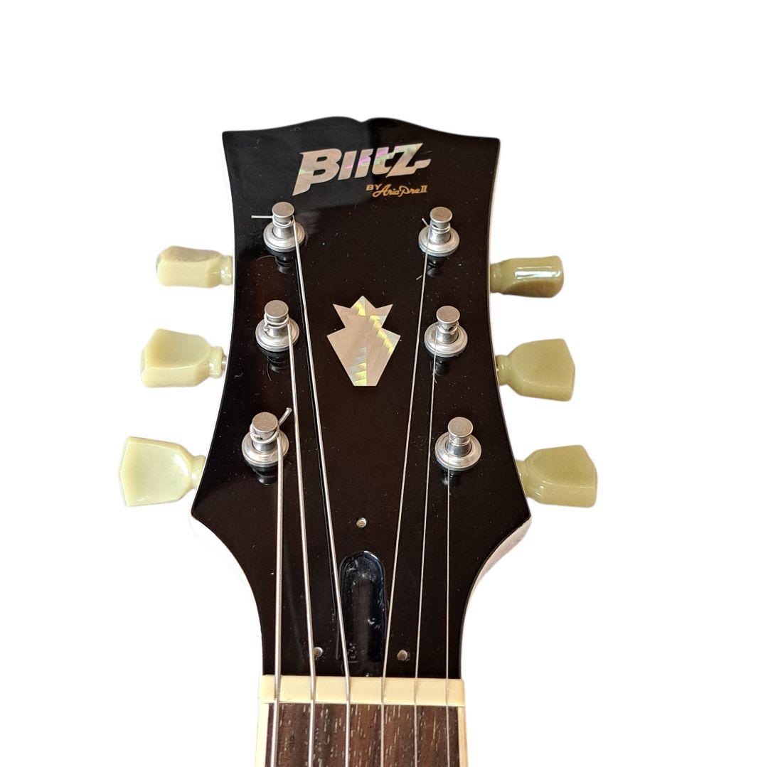 Blitz by Aria Pro2 SGタイプ ホワイト アリアプロ2 ギター