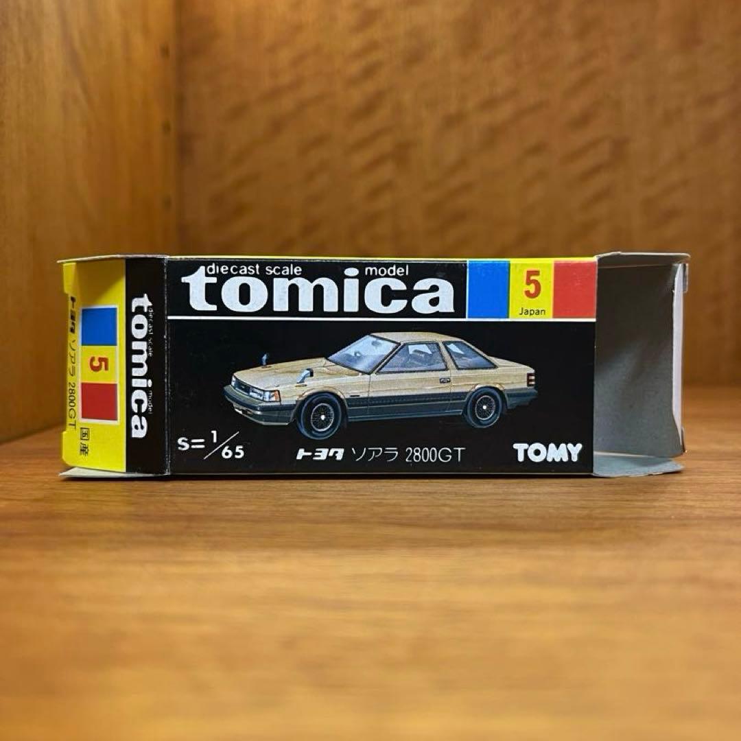 黒箱トミカNo.5トヨタ ソアラ2800GT小田急