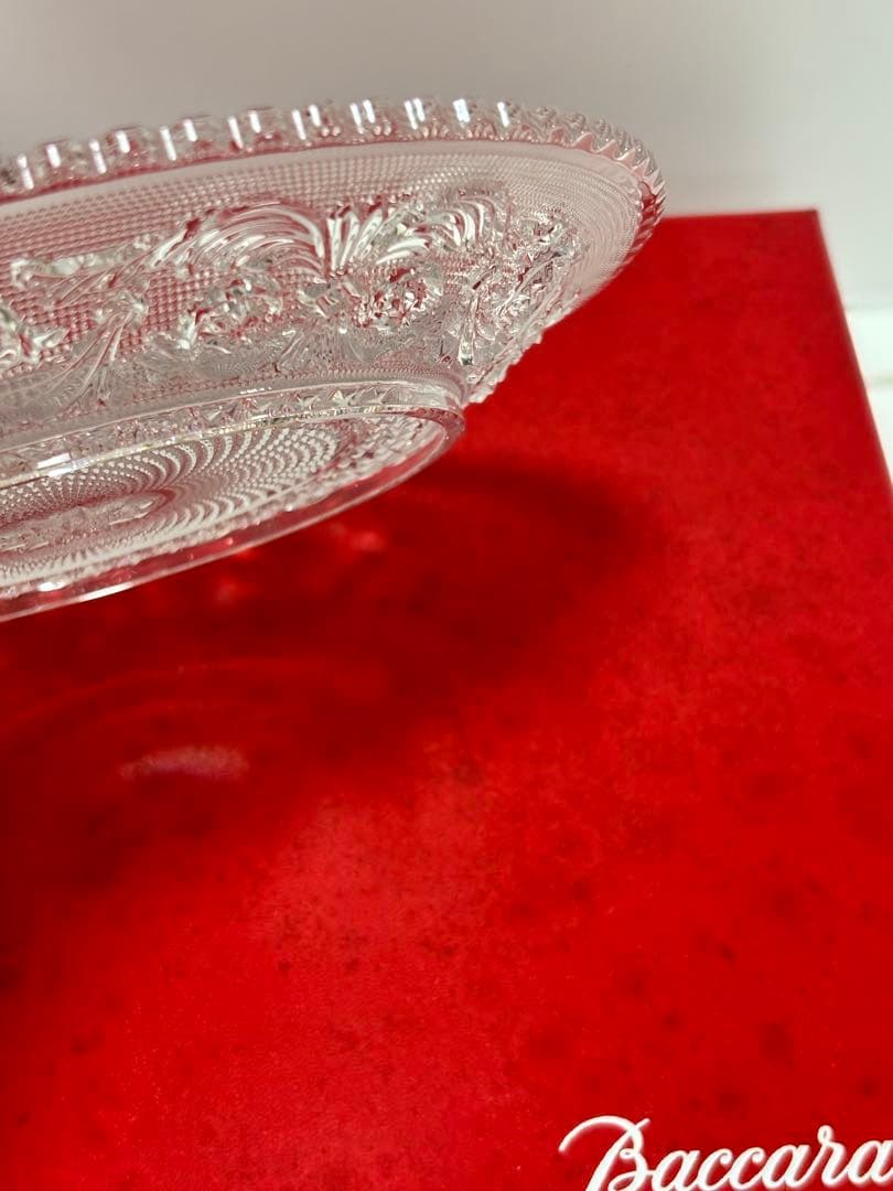 Baccarat バカラ　アラベスク　プレート　20cm