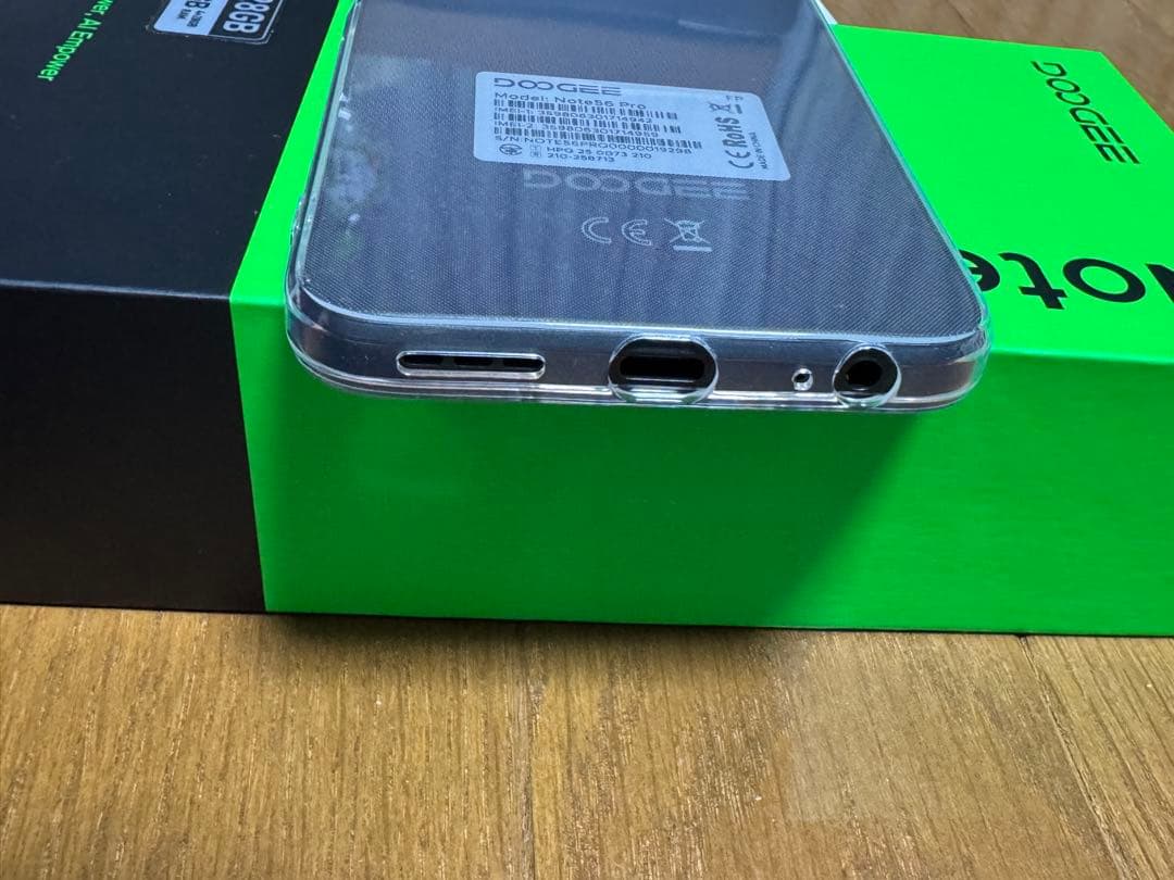 DOOGEE Note 56 Pro ほぼ新品 付属品完備 SIMフリー