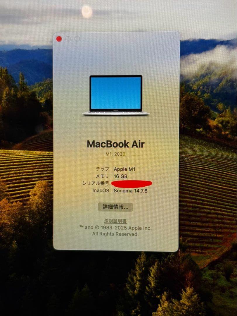 た*か様 Apple MacBook Air M1 2020 13.3インチ J