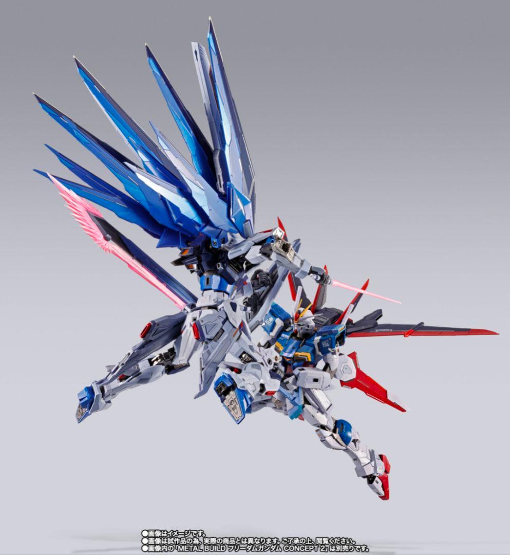 美品 L BUILD フォースインパルスガンダム メタルビルド