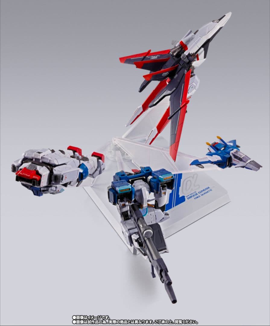 美品 L BUILD フォースインパルスガンダム メタルビルド