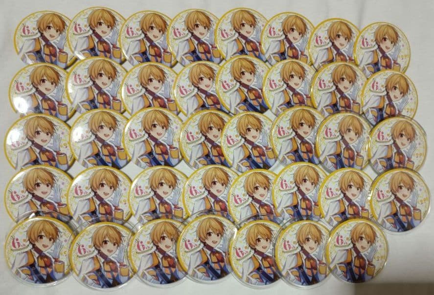 すとぷり　るぅと　缶バッチ　6周年缶バッチ　等身