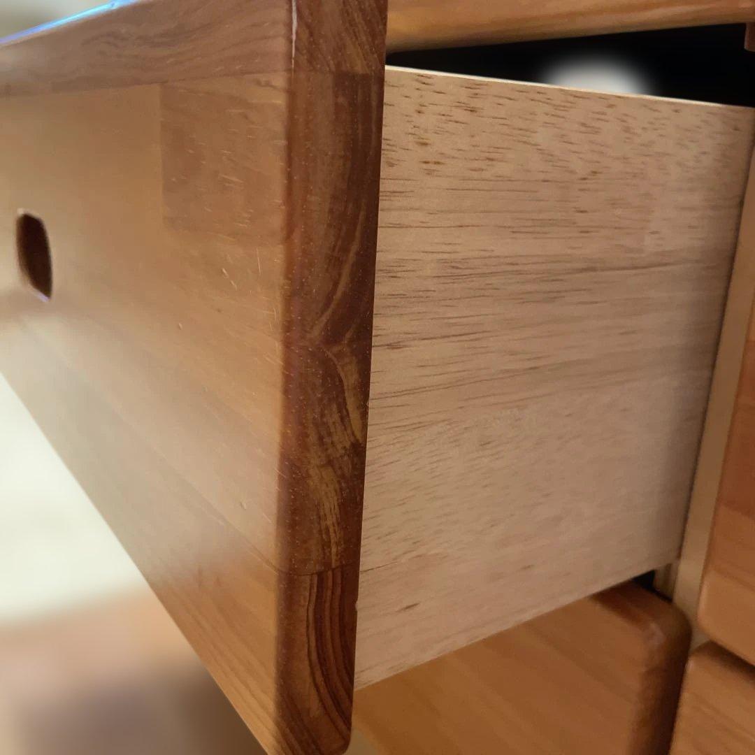 木製 6引き出しチェスト Ｈ60cm W 88cm