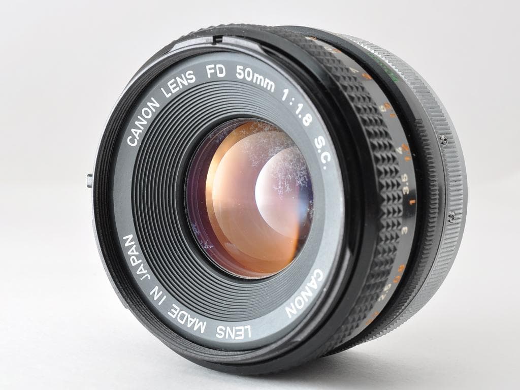 キヤノン AE-1 PROGRAM FD 50mm f1.8 S.C. 訳あり