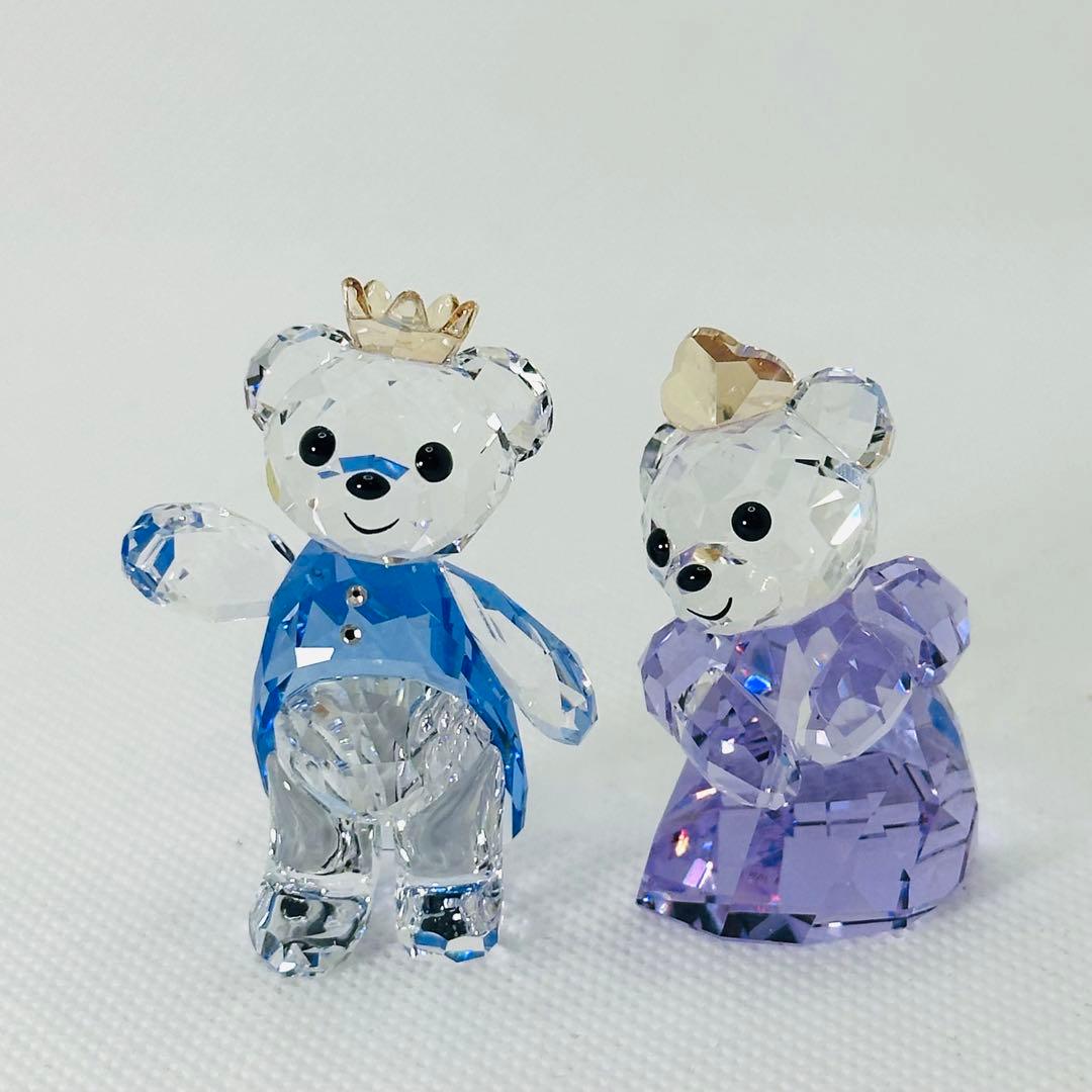 ★スワロフスキー ★クリスベア プリンス&プリンセス 5301569 希少　置物
