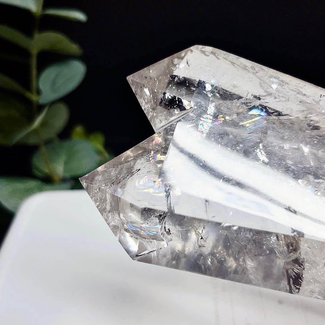 ヒマラヤ水晶　水晶　ポイント　ダブルポイント　天然石【高品質】1