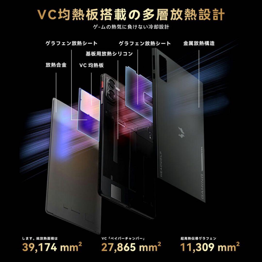 本日限定価格Headwolf Titan 1 ゲーミングタブレット 8.8インチ
