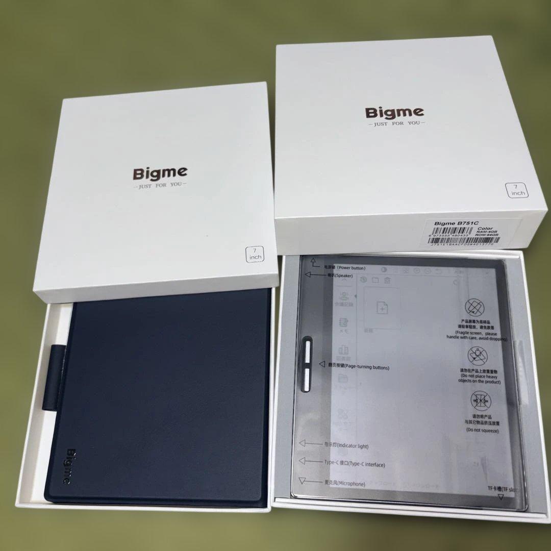 ジャンク　Bigme B751C 7インチ 電子書籍リーダー 本体