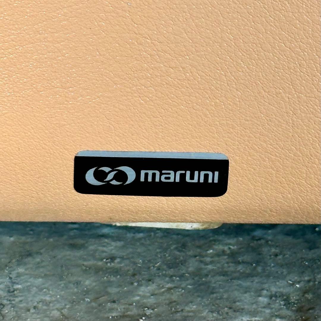 マルニ木工 maruni レザーソファ ✦ベージュ 本革 大型リラックスチェア