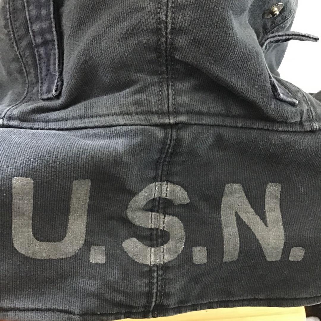 米軍 デッキキャップ ネイビー 米軍放出品 ミリタリー
