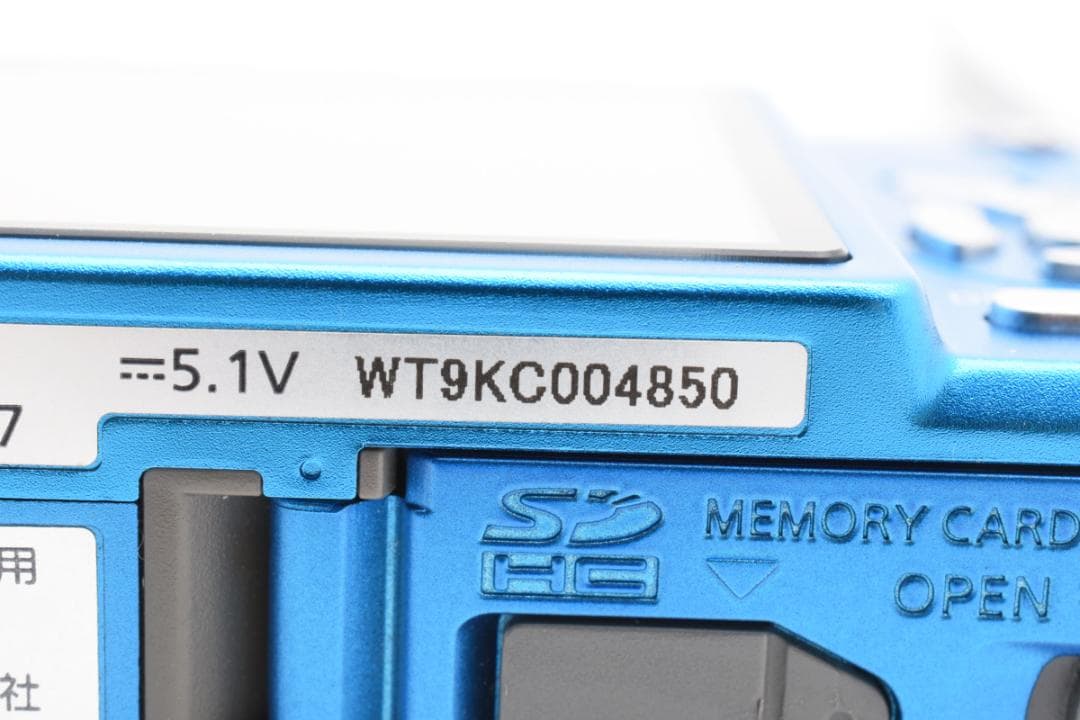 【美品】Panasonic LUMIX DMC-FS7 ブルー　動作確認済