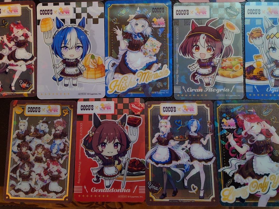 ウマ娘 ココス クリアカード　セット　14枚