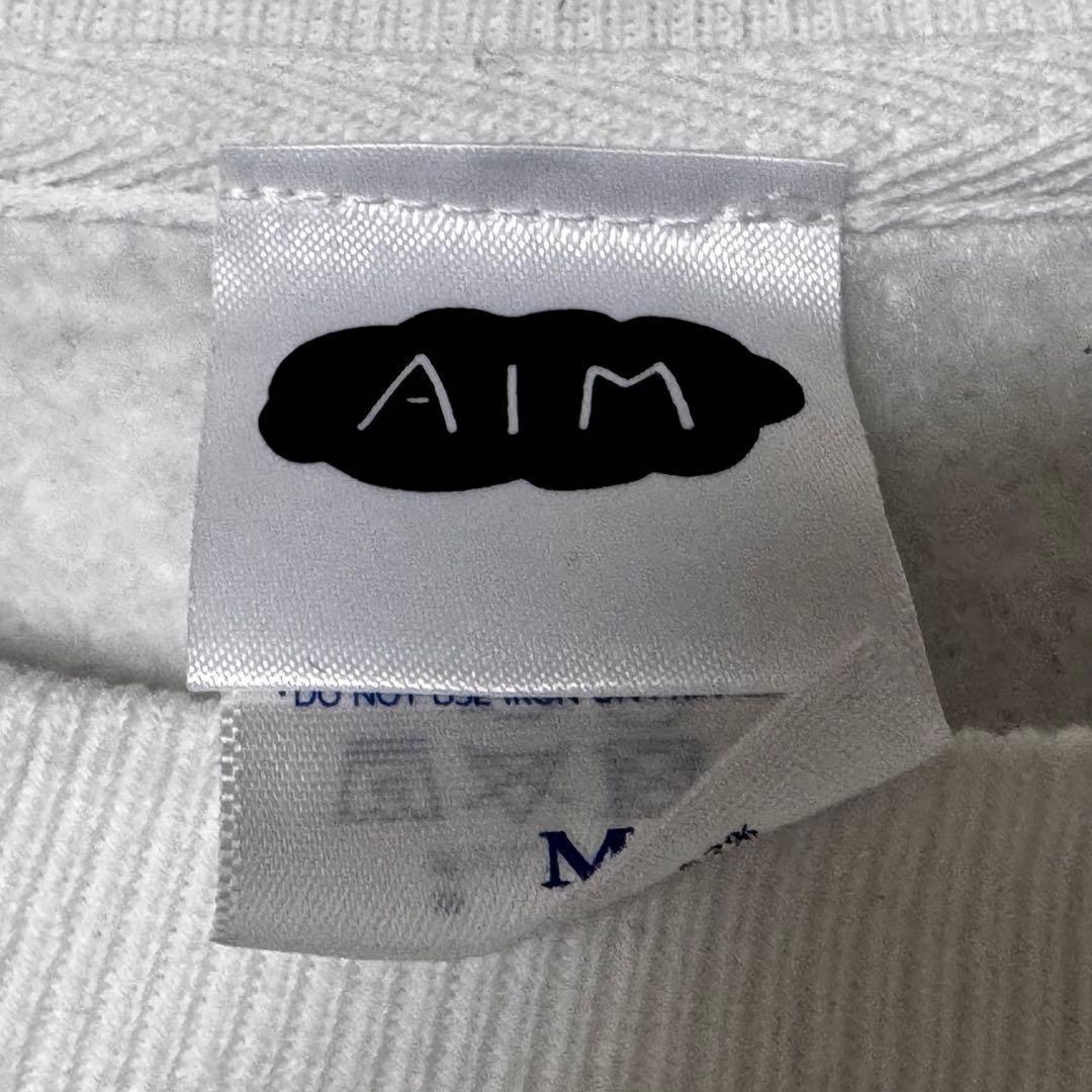 あいみょん トレーナー M パーカー 白 ホワイト グッズ aim 公式グッズ