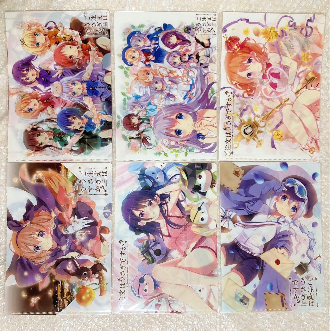 ご注文はうさぎですか？ ごちうさ タペストリー クリアファイル マルチクロス