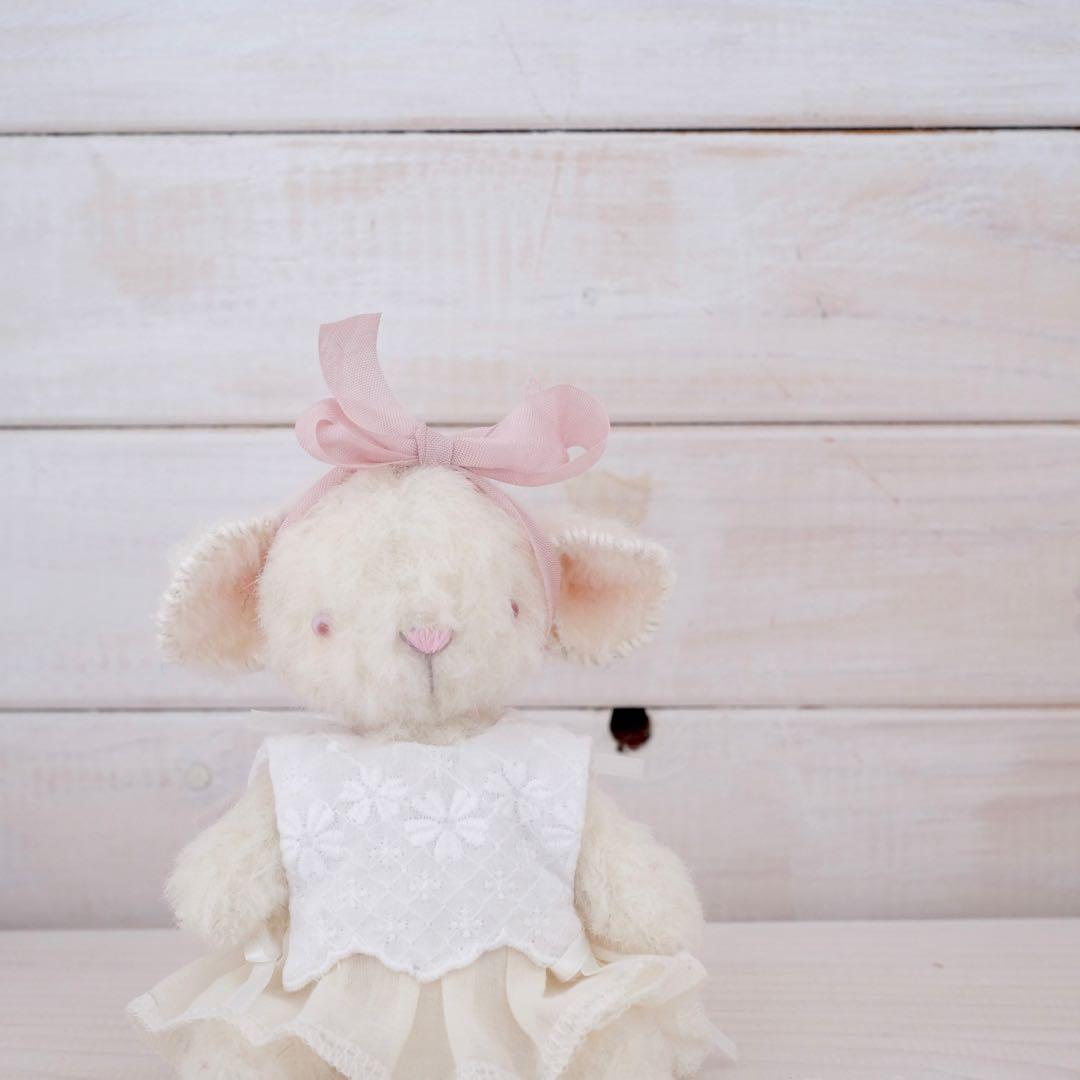 ひつじのぬいぐるみ　テディベア　teddy bear ひつじ