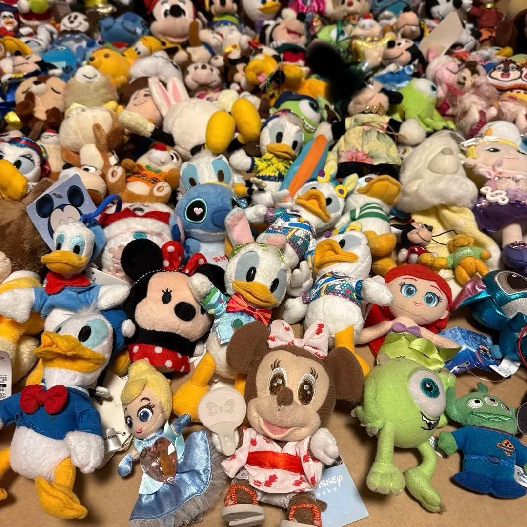 ディズニー　サンリオなど　キャラクター　マスコット　ぬいぐるみ　まとめ売り
