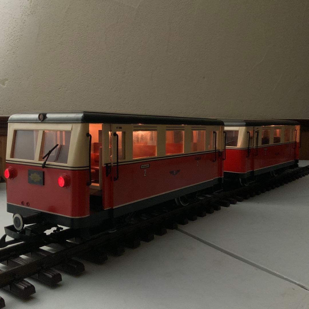 LGB LEHMANN レーマン レールバス 2両連結セット 2065