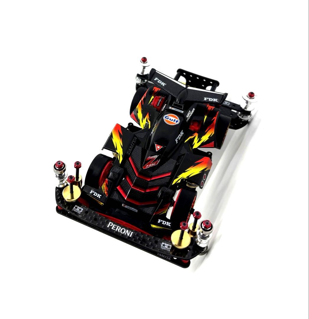 土日のみ価格限定◎ミニ四駆完成品　タミヤ　ネオトライダガーZMC カスタム