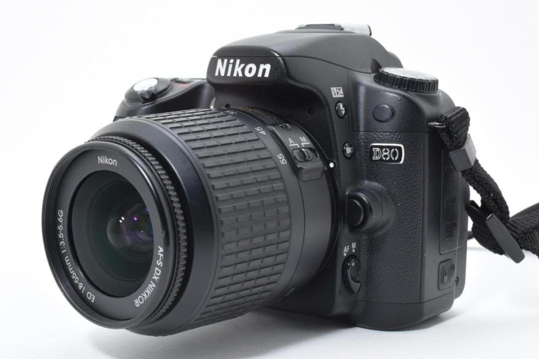 超美品 ニコン D80 18-55mm 3.5-5.6G レンズキット H240