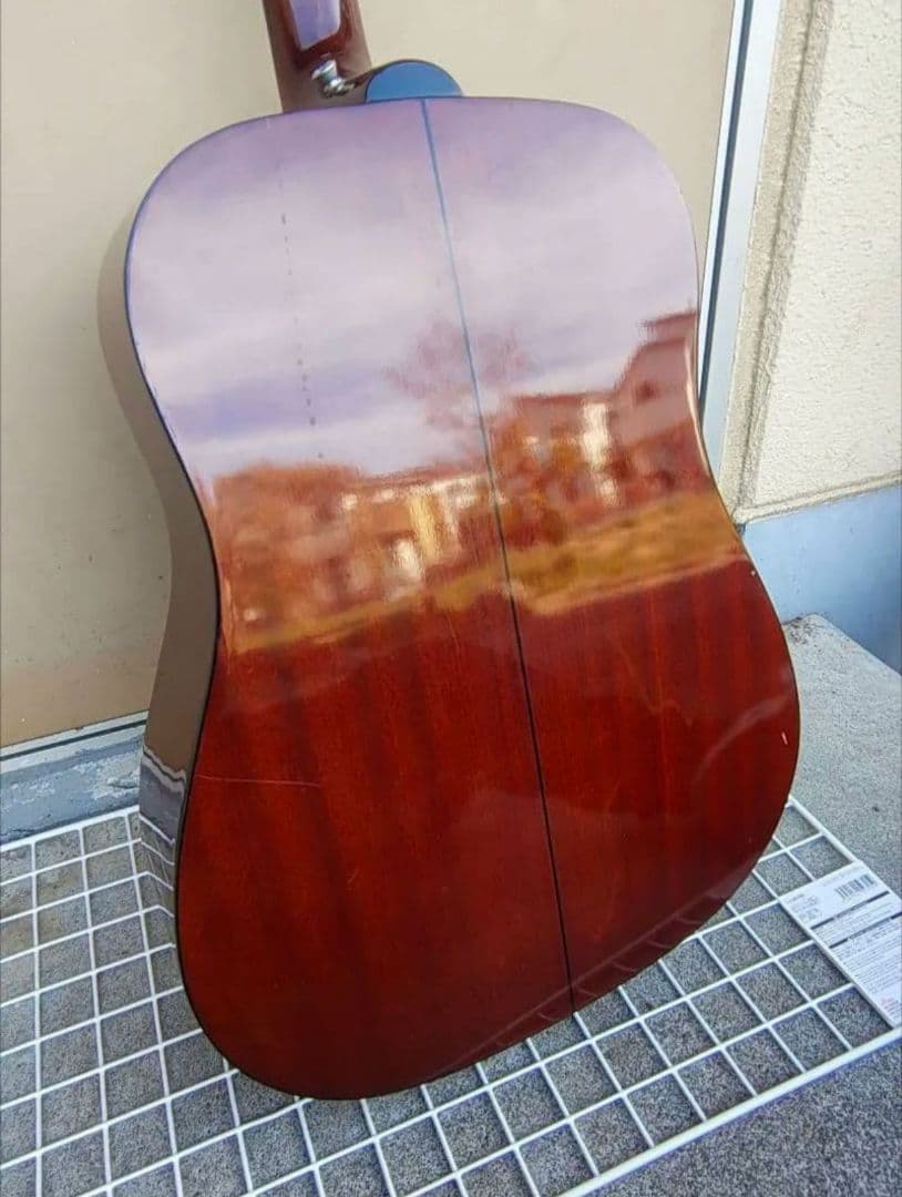 美品 Epiphone DR-100 NA コンタクトPU２個搭載 エレアコ