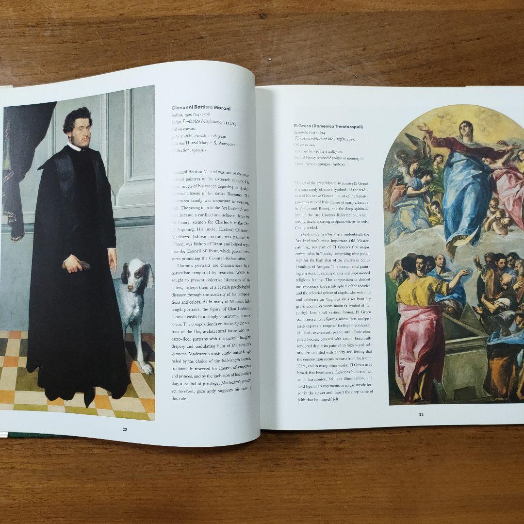 洋書 シカゴ美術館画集 MASTER PAINTINGS CHICAGO