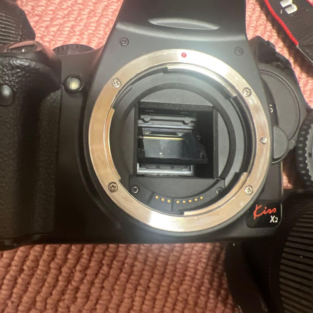 ‼️Canon EOSkiss x2 初心者 デジタル一眼レフ キヤノンレンズ付‼️
