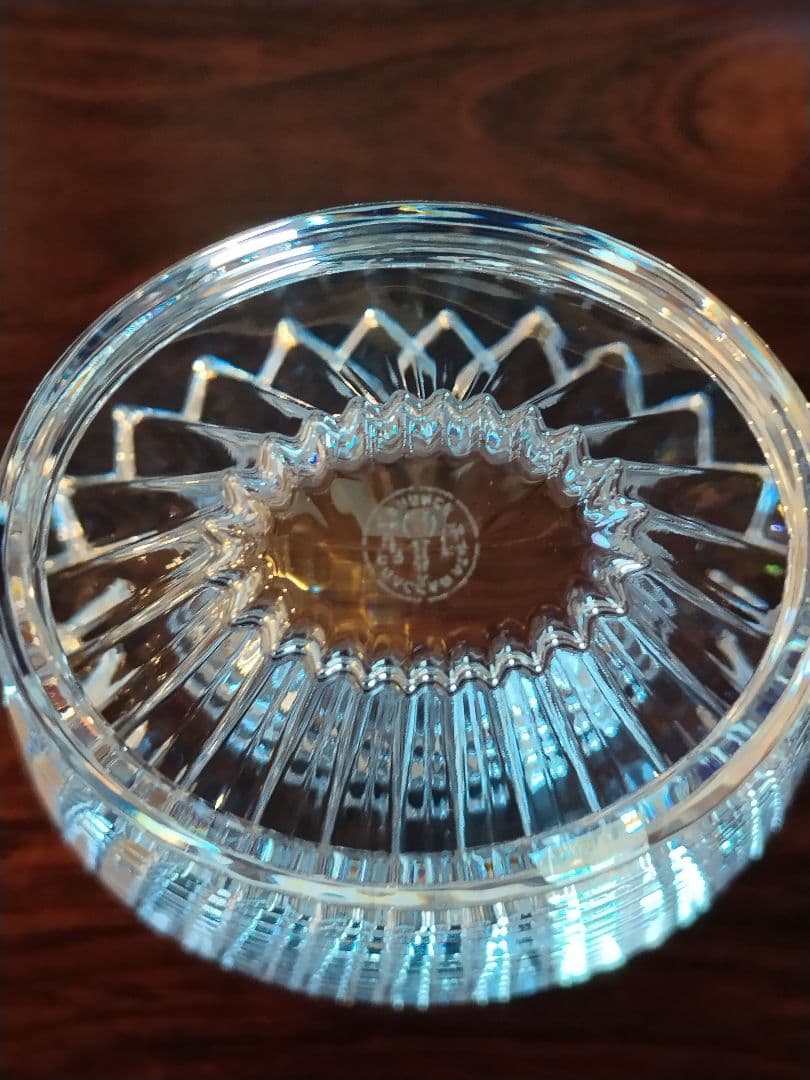 Baccarat ストライプデザイン花瓶