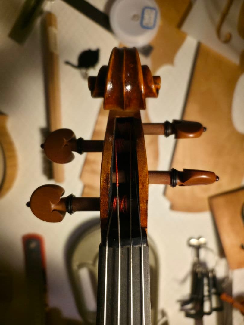 【新作.製作楽器⑧】ビオラ15.5インチ39.5cm　オリジナル※2026