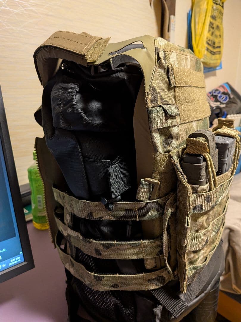 【美品】JPC2.0 正規生地製マルチカム+オマケポーチ、ダミープレート付