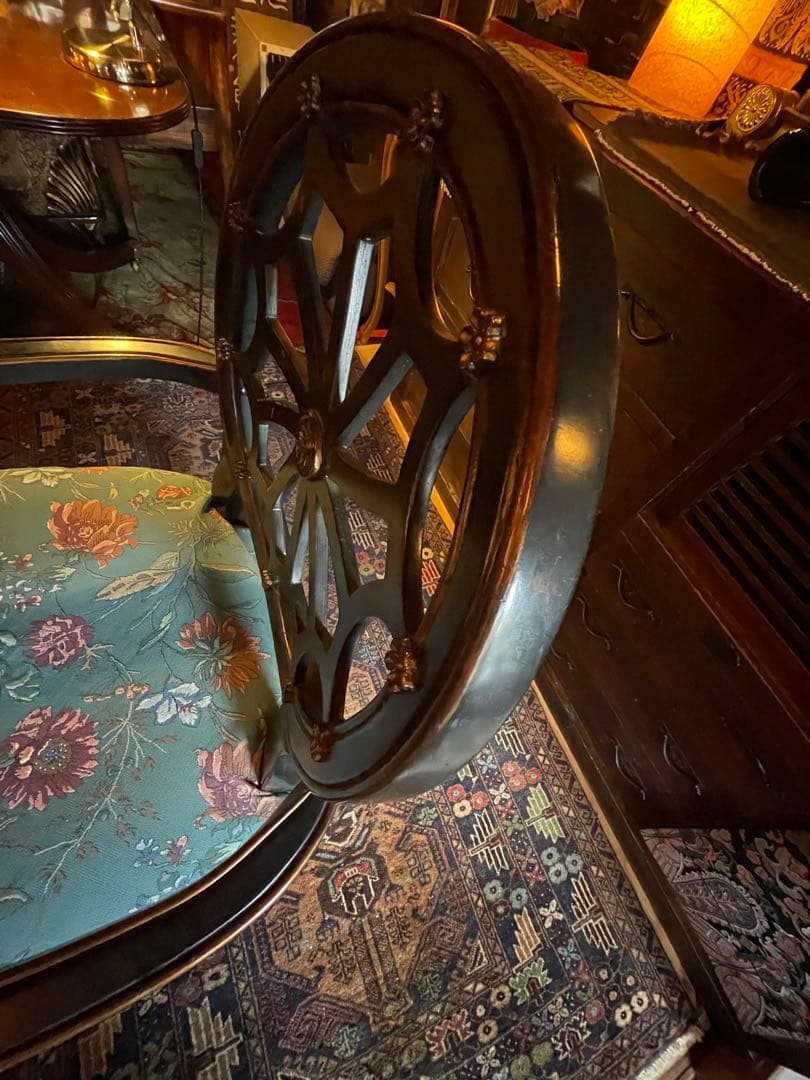 椅子 spider back arm chair