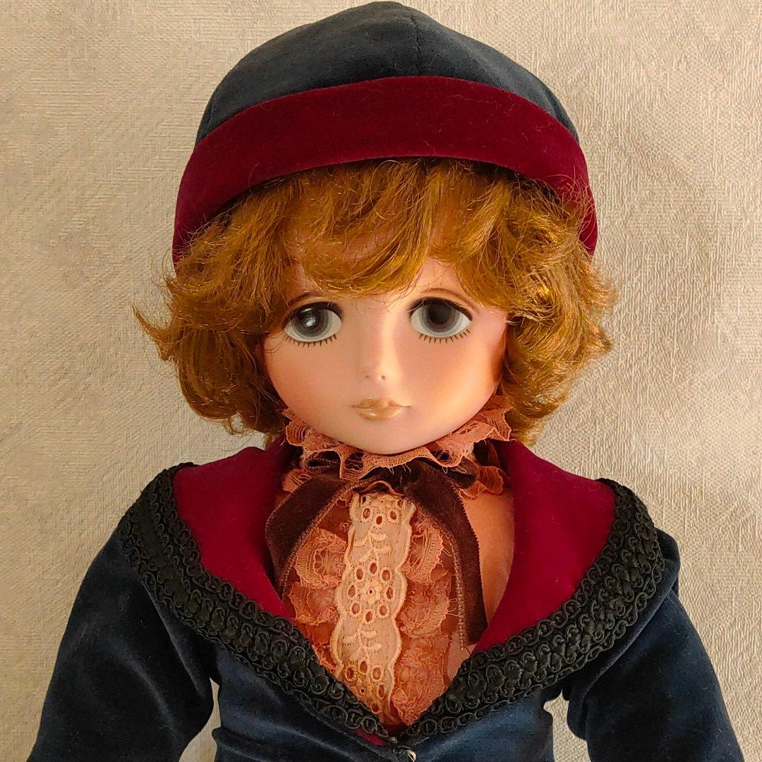 昭和レトロ　アリスティア　男の子お人形