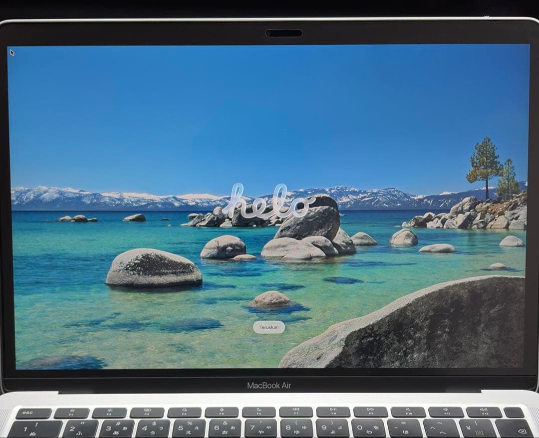 【美品】MacBook Air M1 2020 8GB 256GB 日本語配列