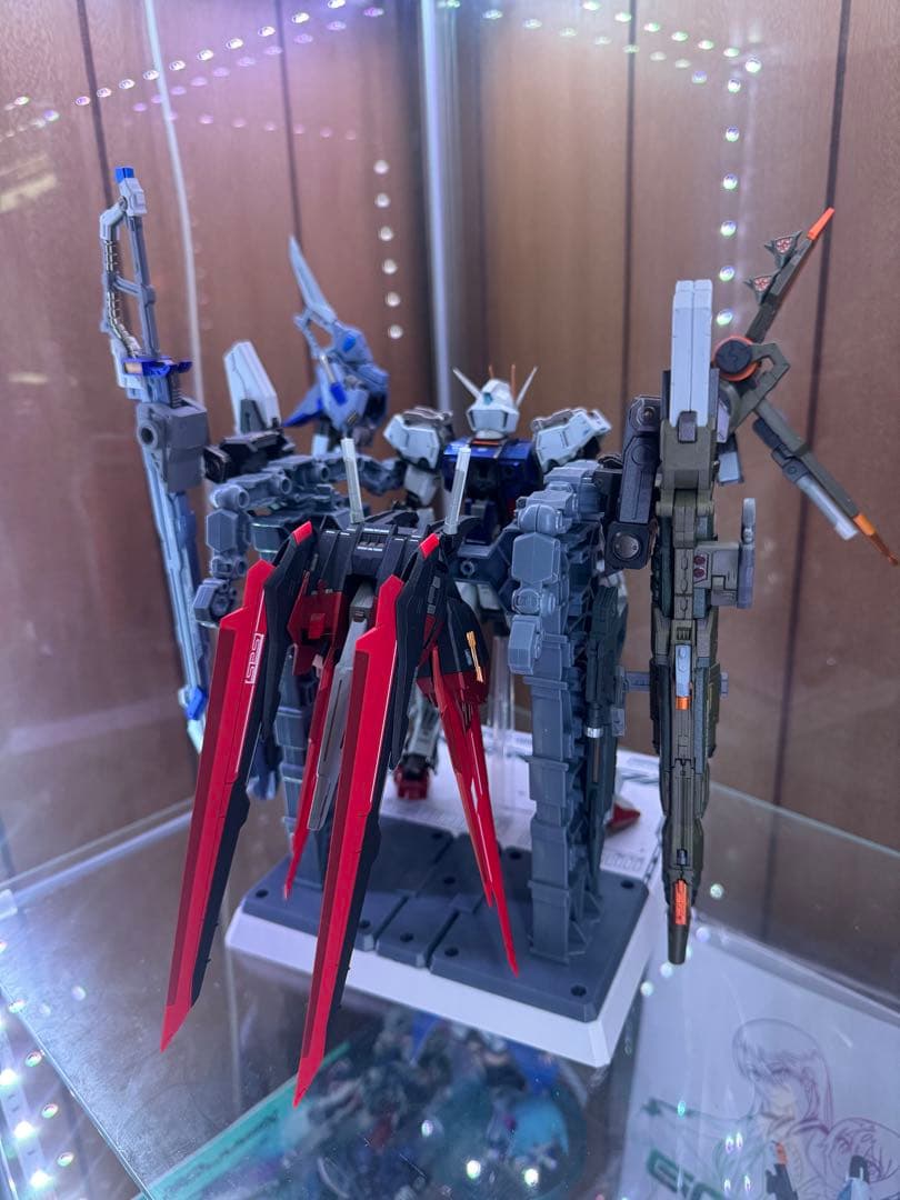 【楽一番】L BUILD ストライクガンダム ストライカーセット