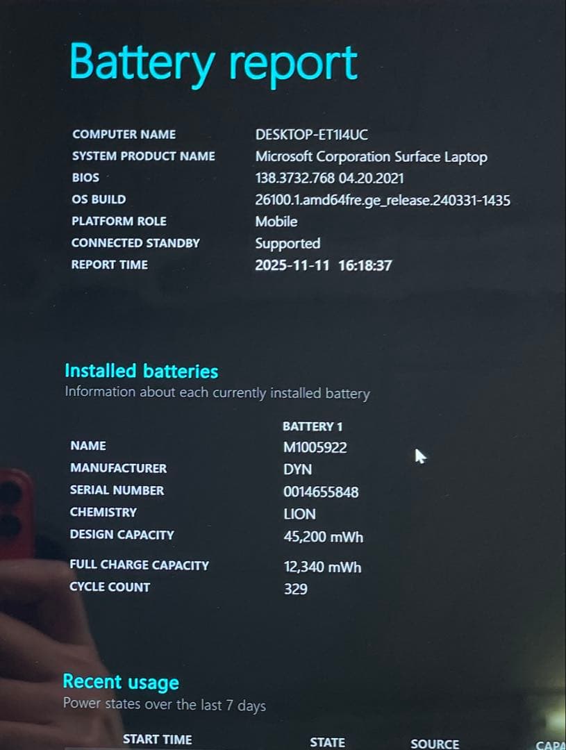 Surface Laptop2　第7世代 i5　メモリ8 256GB 美品#6
