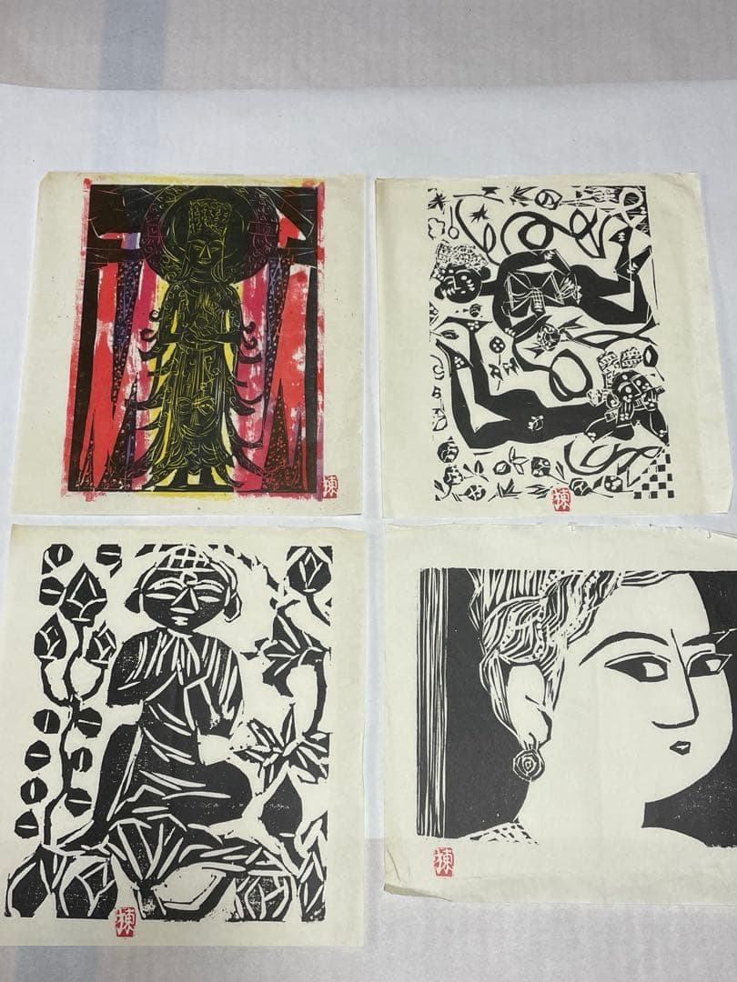 棟方志功　木版画コレクション 1999年　2002年　計21作品 版画カレンダー