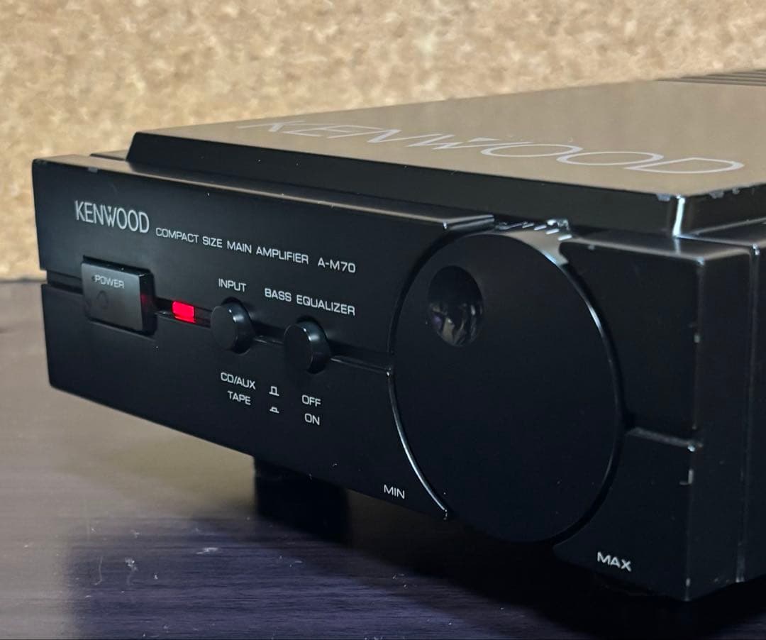 アンプ KENWOOD A-M70