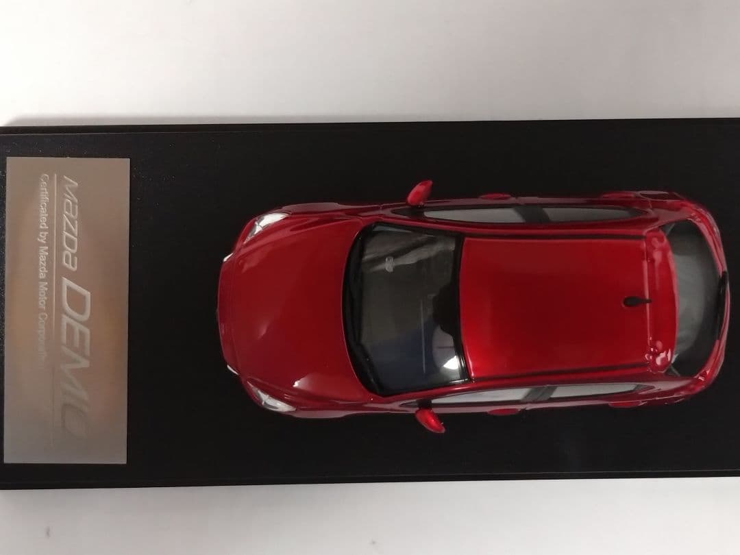マツダ/Mazda デミオ ミニカー 1/43 赤
