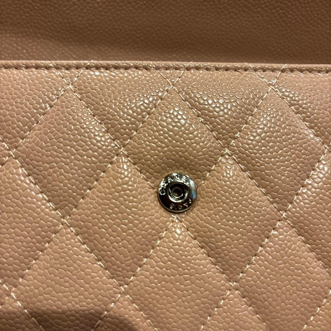 ノベルティ長財布ピンク新品未使用CHANEL
