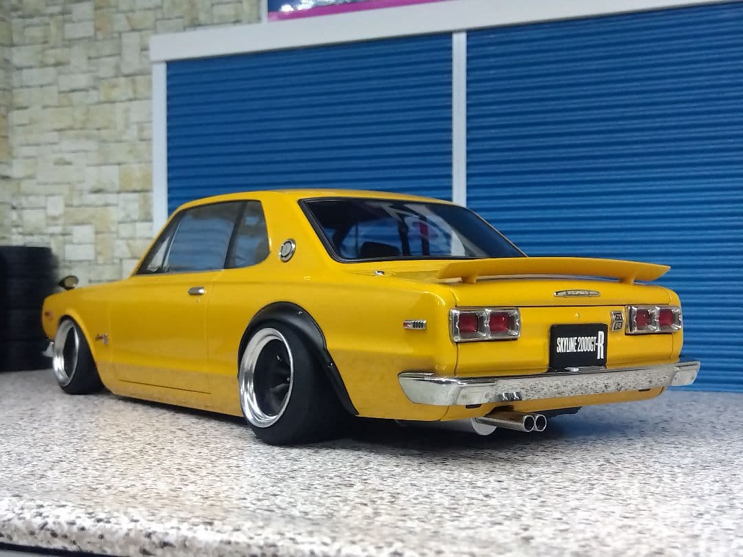 1/18ミニカー AUTOart 2dr ハコスカ GT-R カスタム