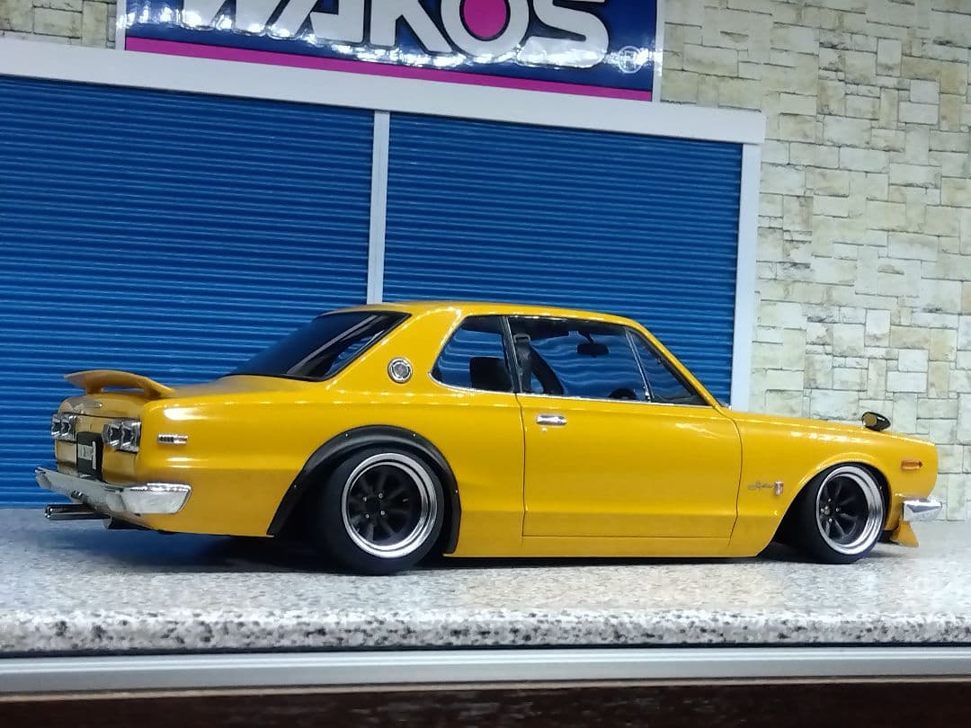 1/18ミニカー AUTOart 2dr ハコスカ GT-R カスタム