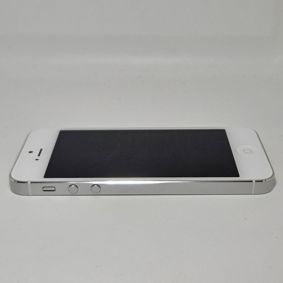 極上美品 動作品 iPhone5 64GB シルバー ホワイト ND210J/A