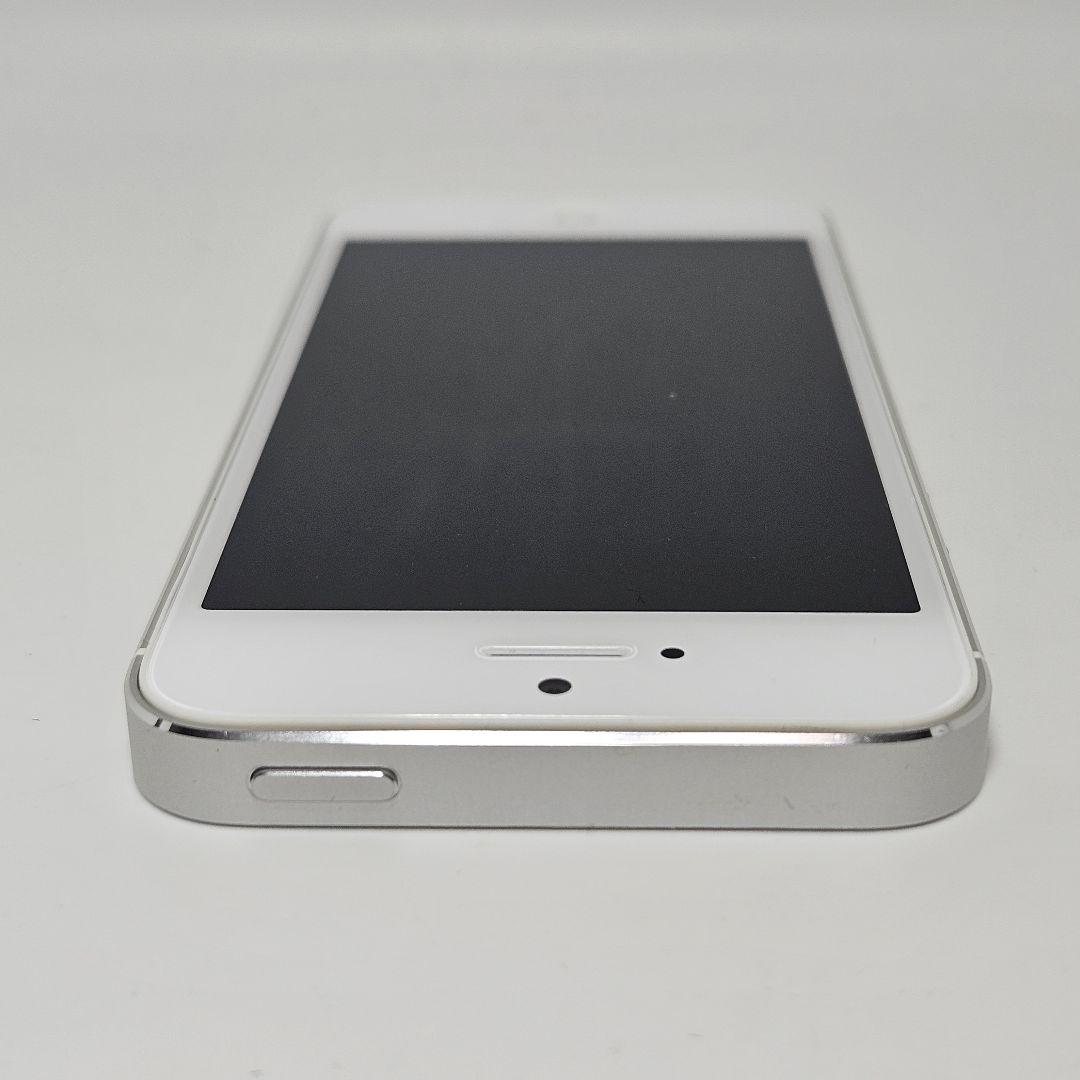 極上美品 動作品 iPhone5 64GB シルバー ホワイト ND210J/A